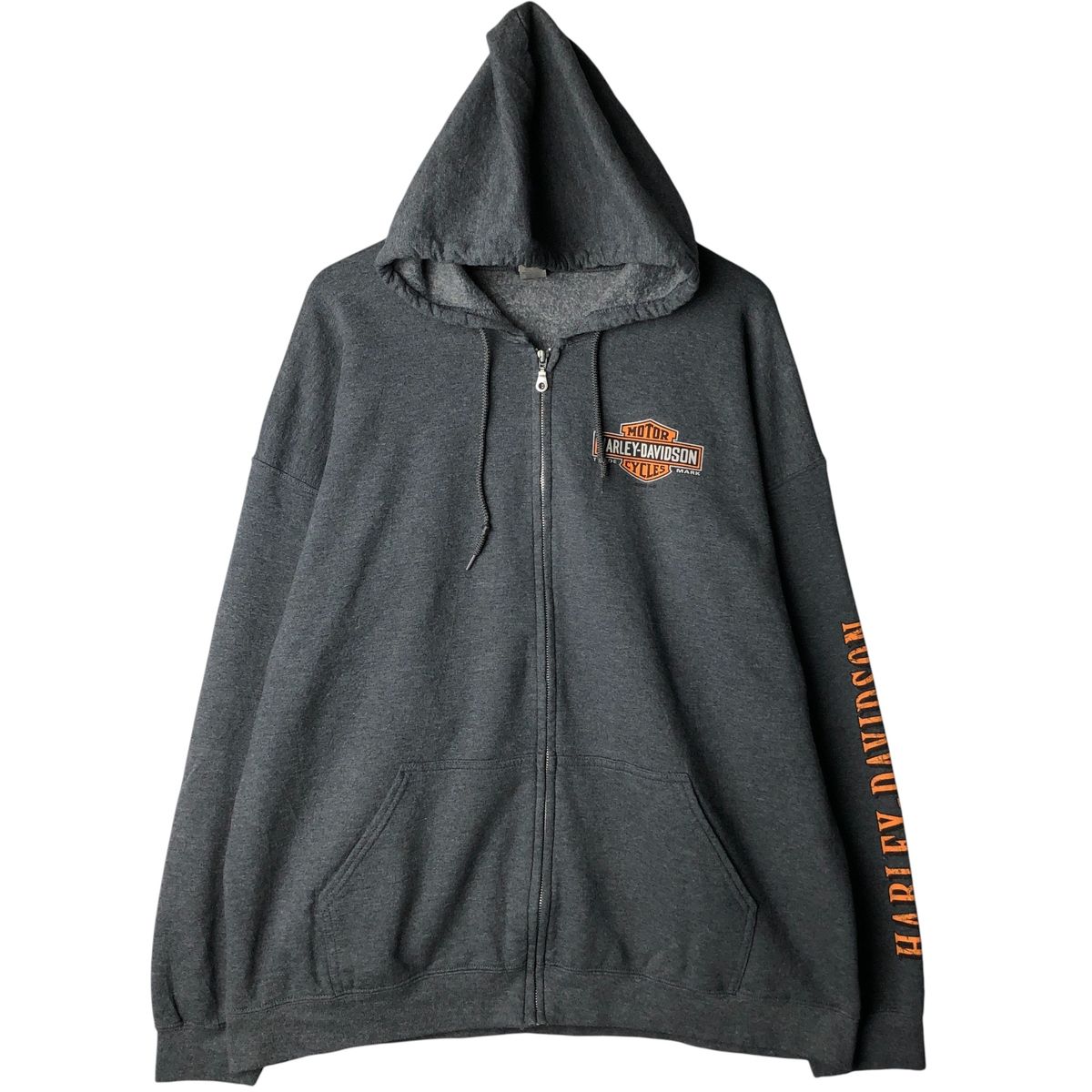 古着 ハーレーダビッドソン Harley-Davidson スウェットフルジップ 
