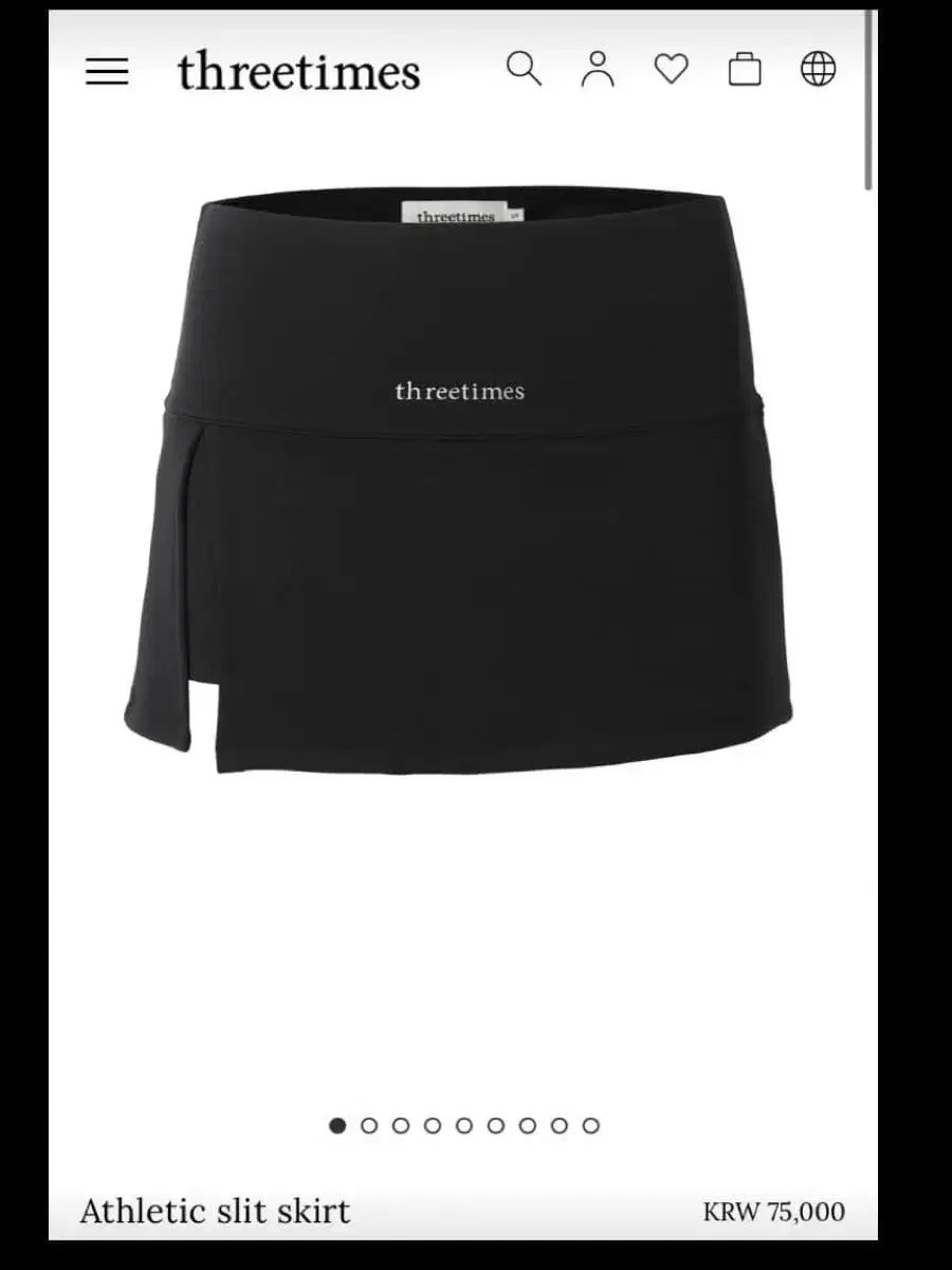 スリータイムズ スリット スカート - メルカリ