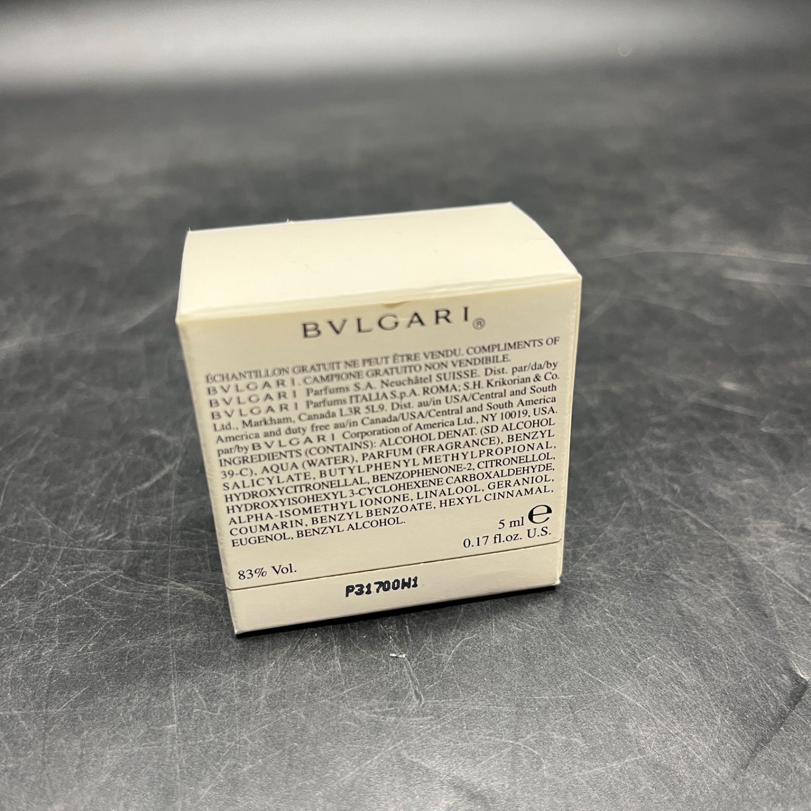 KS0093 BVLGARI ブルガリ 香水 Voile de Jasmin ジャスミンヴェール