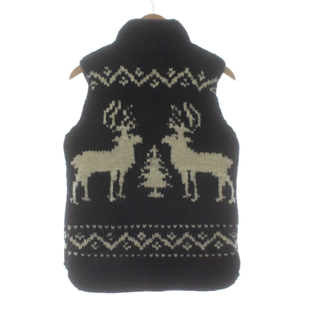 カナディアン セーター CANADIAN SWEATER カウチンベスト ジップアップ