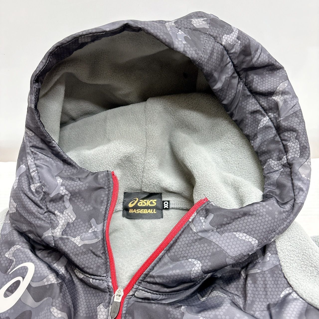 ジャケット アシックス パーカー 野球 asics アシックス ゴールド