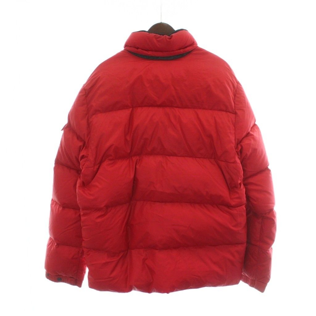 モンクレール MONCLER バジーレ BAZILLE ダウンジャケット L 赤 レッド