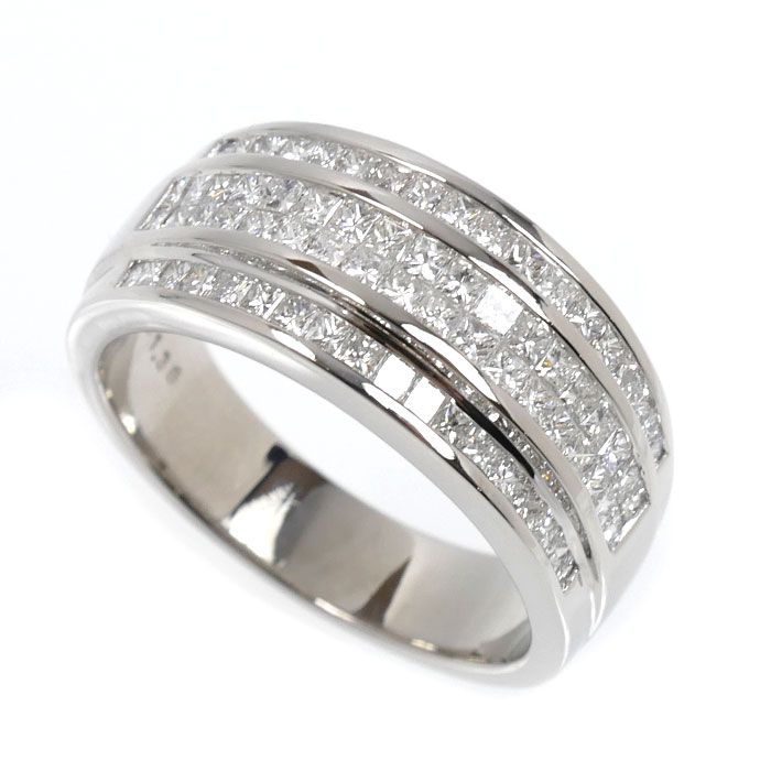 中古美品 Pt900プラチナリング 6g Pt900（プラチナ900）リング 6.8gの