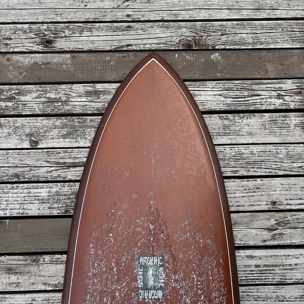 送料別途ご請求 ARCHAIC CRAFT / LONG FISH 7'2” ツインフィン