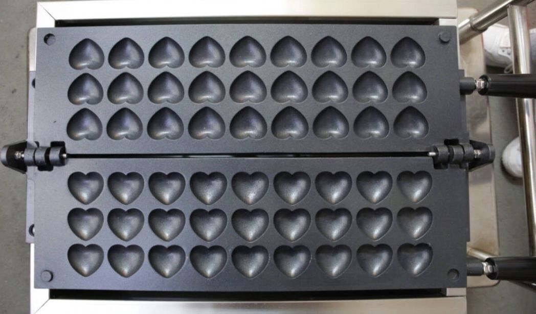 業務用 ハートのベビーカステラ 2 7個を焼 最新式テフロン加工済 単相