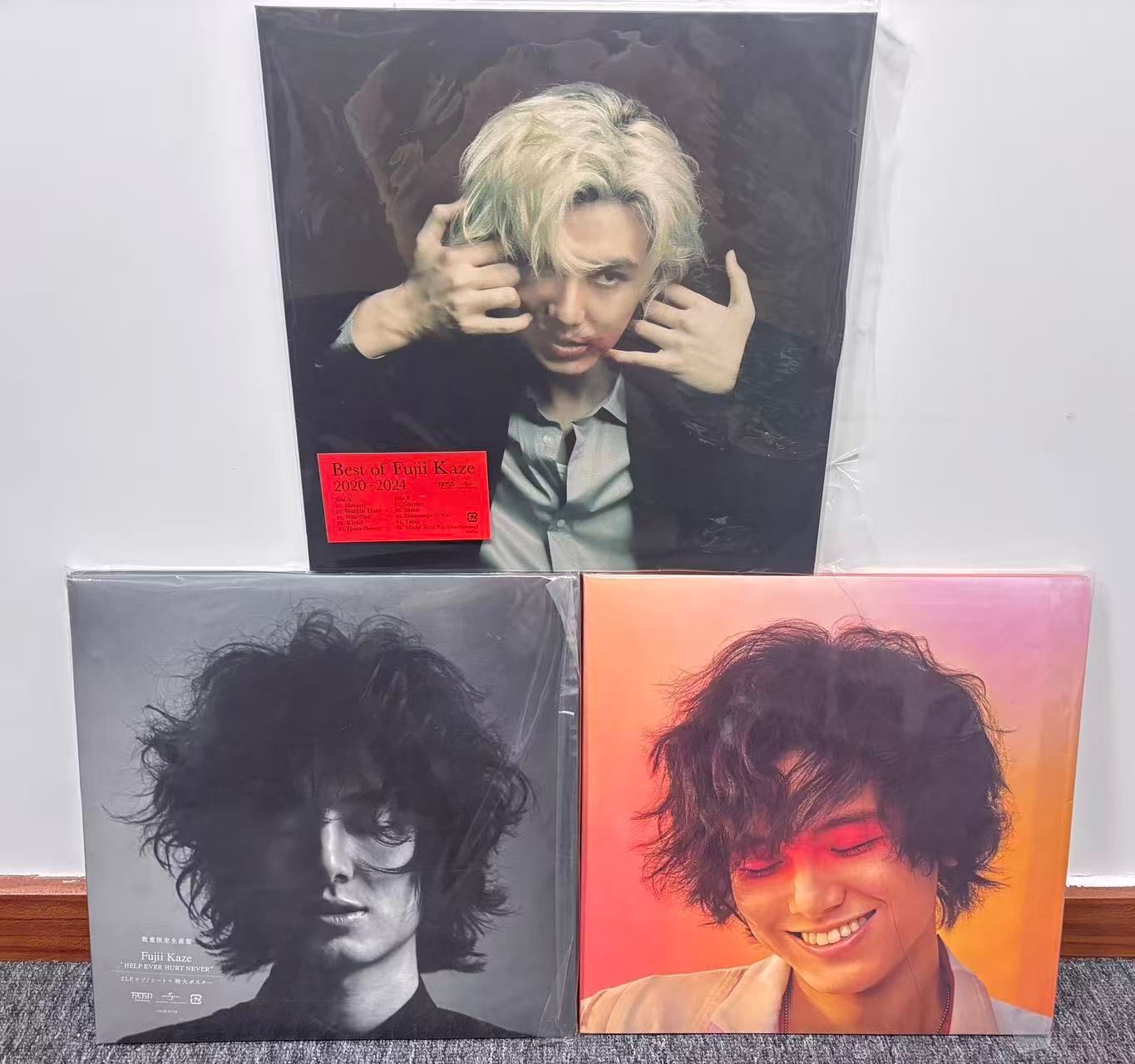 藤井風 レコードHELP EVER HURT NEVER アナログ 3枚セット - メルカリ