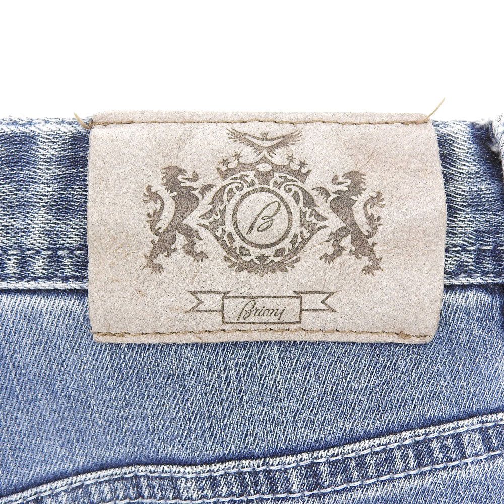 Brioni ブリオーニ LIVIGNO デニムパンツ インディゴ ブルー Brioni ブリオーニ 美品 LIVIGNO デニムパンツ ボトムス メンズ ブルー