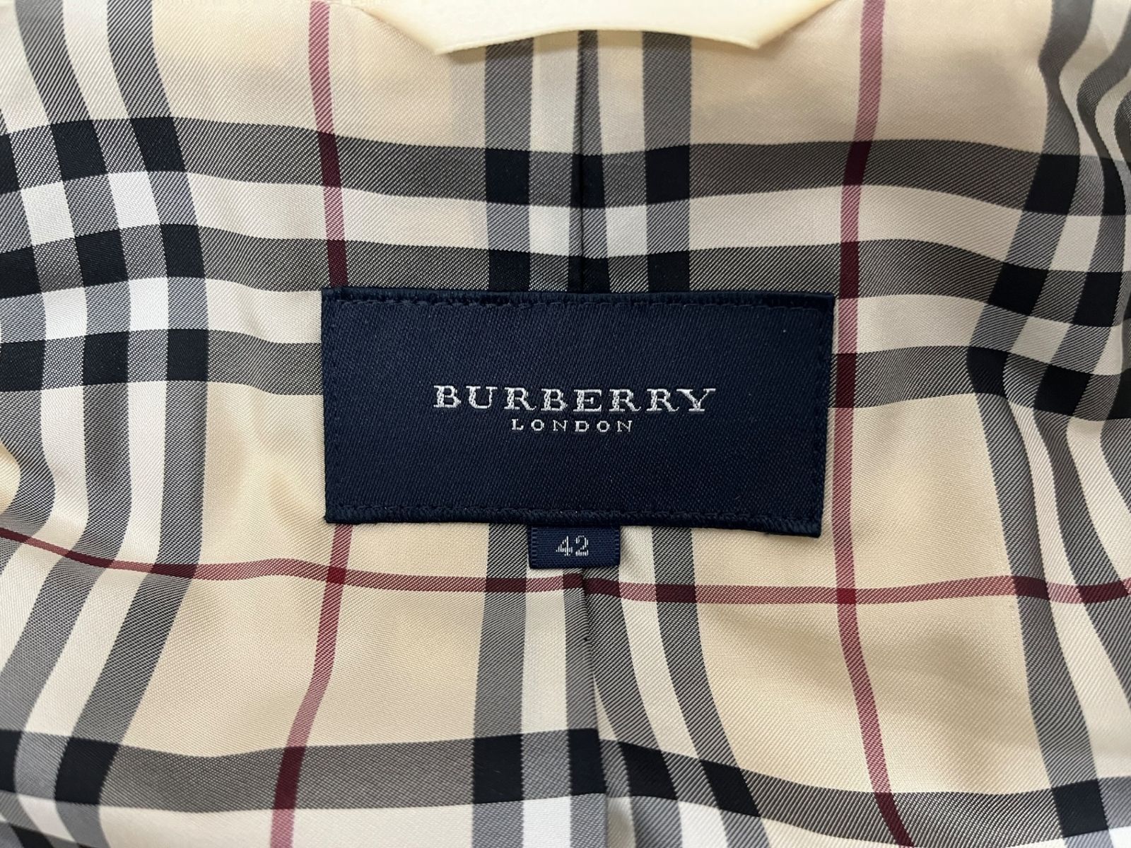 バーバリーロンドン テーラードジャケット ノバチェック イタリア製