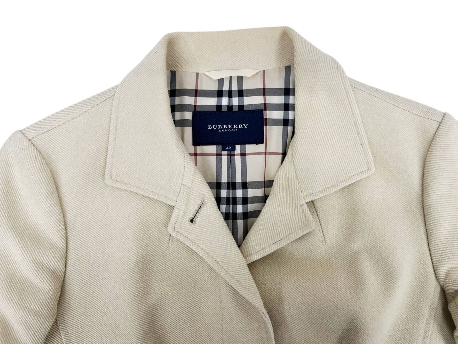 BURBERRY LONDON (バーバリーロンドン) テーラードジャケット 比翼
