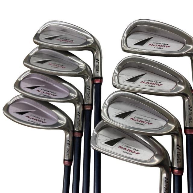 中古】 ヨネックス CYBER STAR NANO V Ladies 7S レディース アイアン