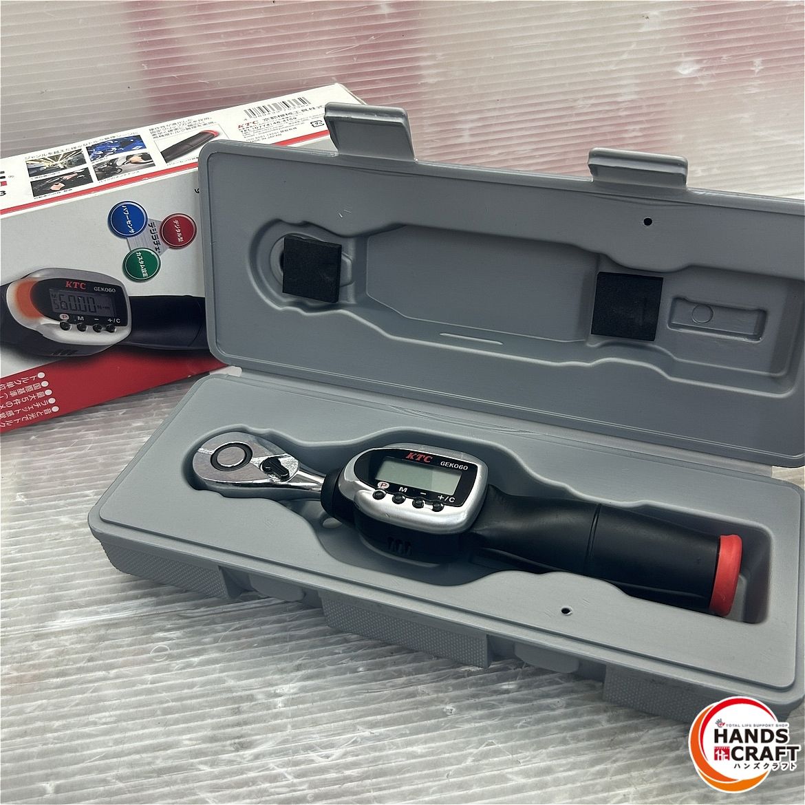 KTC GEK 060 R 3 デジラチェ 進化形デジタルトルクラチェット