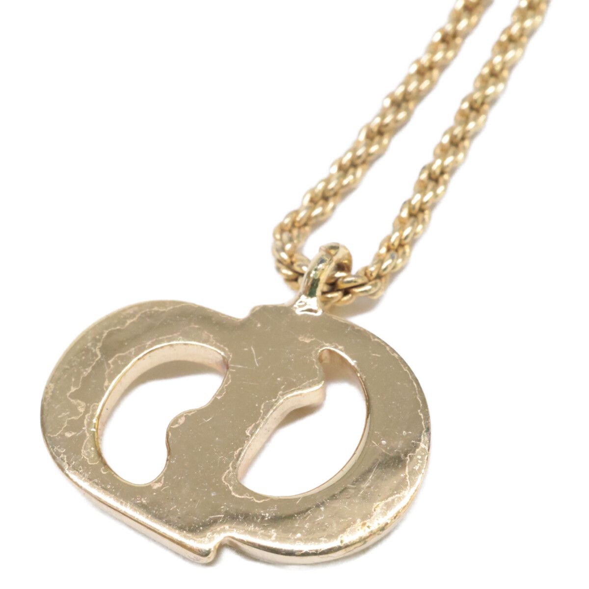 Christian Dior クリスチャンディオール CDロゴ トップ ロープチェーン