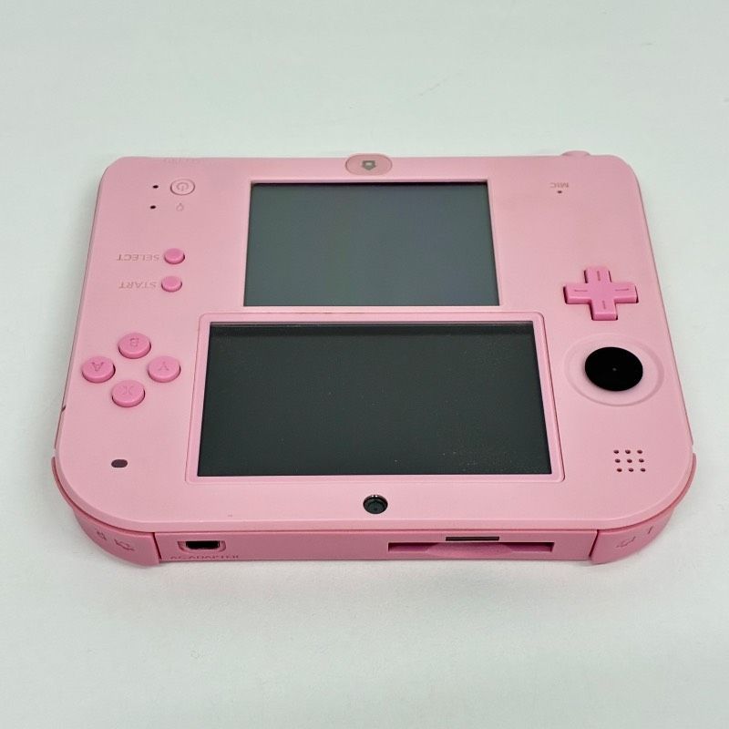  初期化済 動作品 Nintendo 2 DS Pink FTR 001 任天堂 ニンテンドー2 ゲーム機 本体 ピンク 充電器付き 本体(2DS) ニンテンドー3DS/2DS