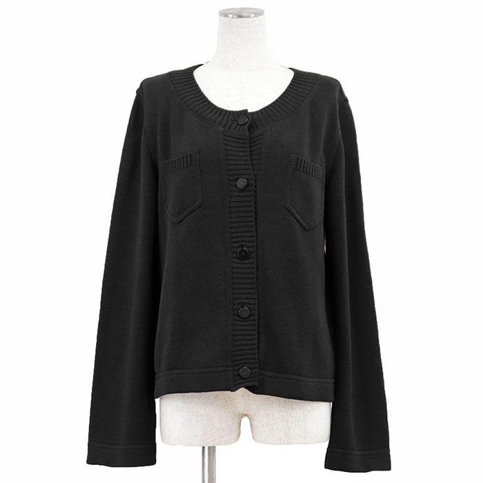 美品】CHANEL シャネル ヴィンテージ ニット カーディガン 99C P12357  