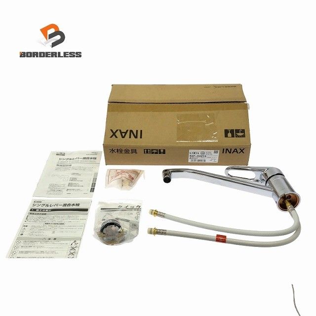 ♥品 LIXIL リクシル シングルレバー混合水栓 RSF 542 YA キッチン用 キッチン水栓 水栓金具 INAX イナックス121617