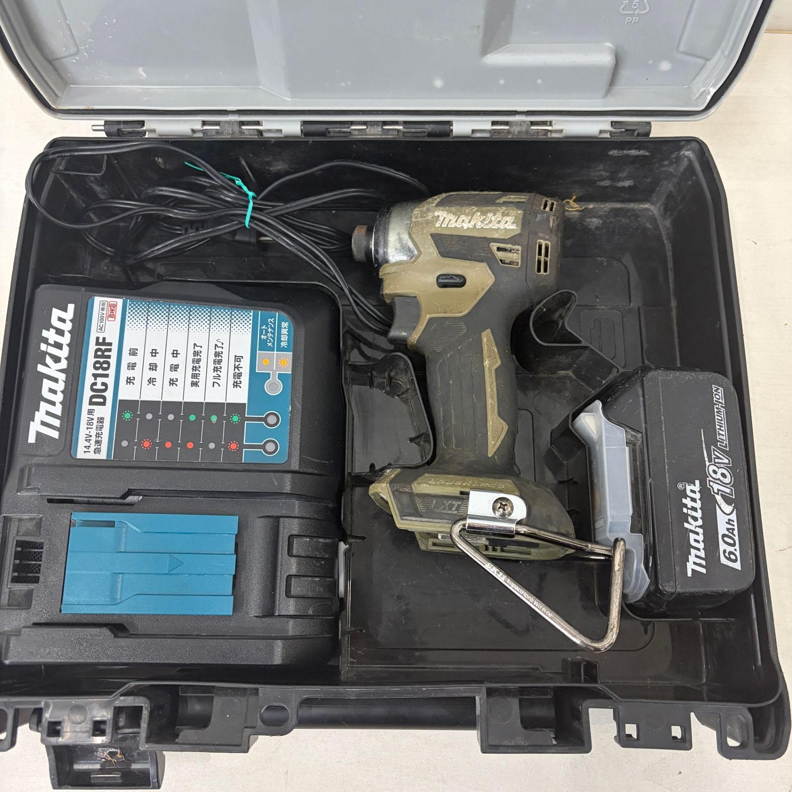 電動工具・エア工具 マキタ 充電式インパクトドライバ TD173DRGXO 
