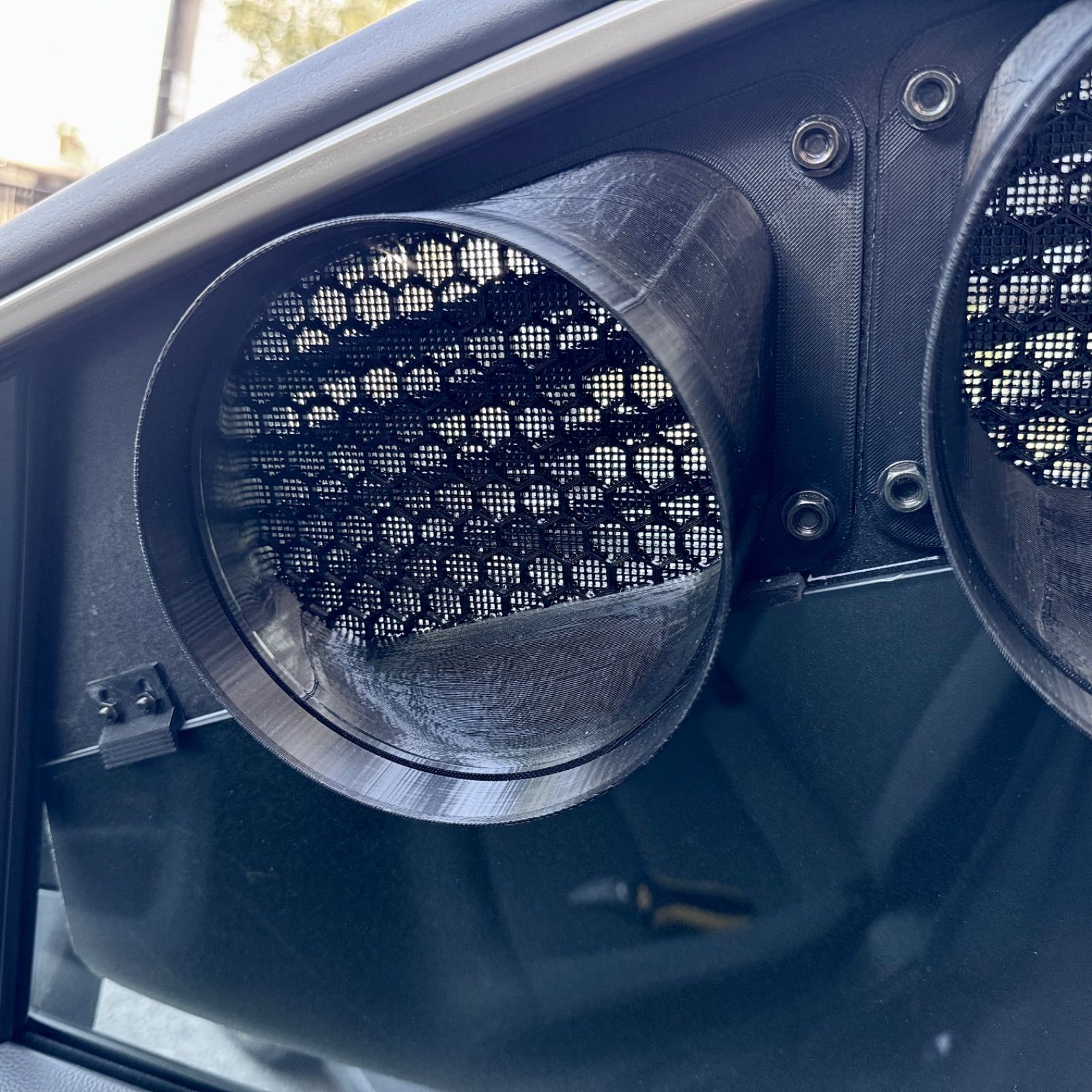 ④ 運転席ドア用 エコフロー ECOFLOW WAVE2 WAVE3 専用 ダクト取付用
