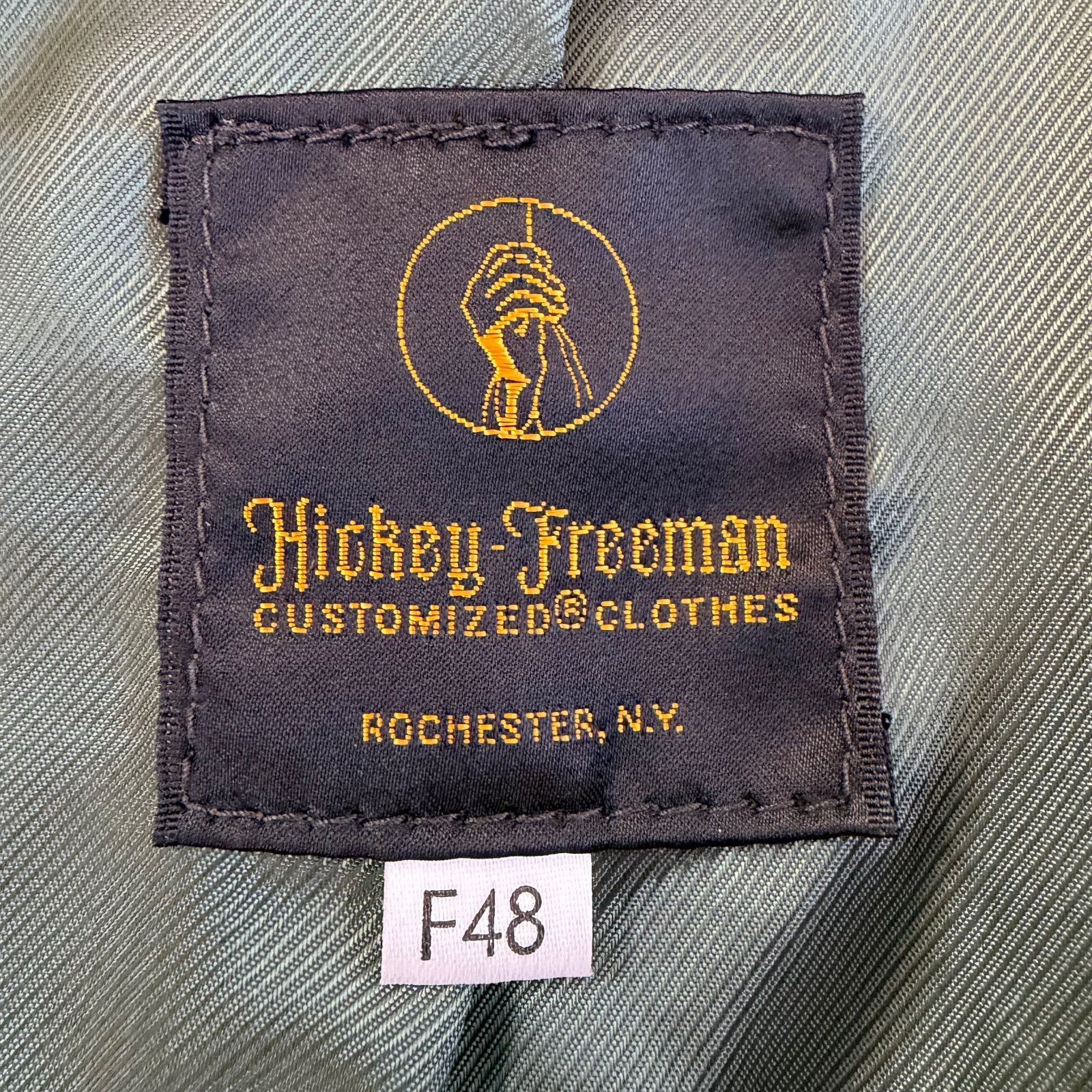 HICKEY FREEMAN / ヒッキーフリーマン トナカイスウェードジャケット