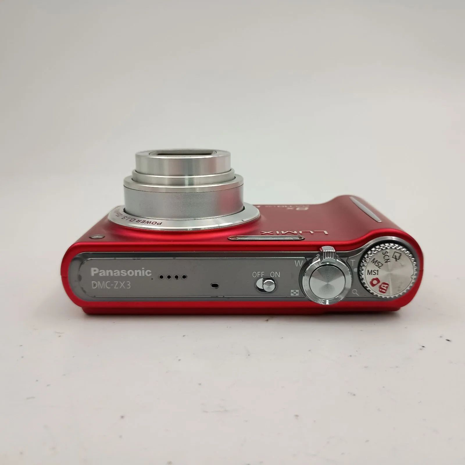 Panasonic LUMIX DMC-ZX3 Compact DIGITAL Camera Red