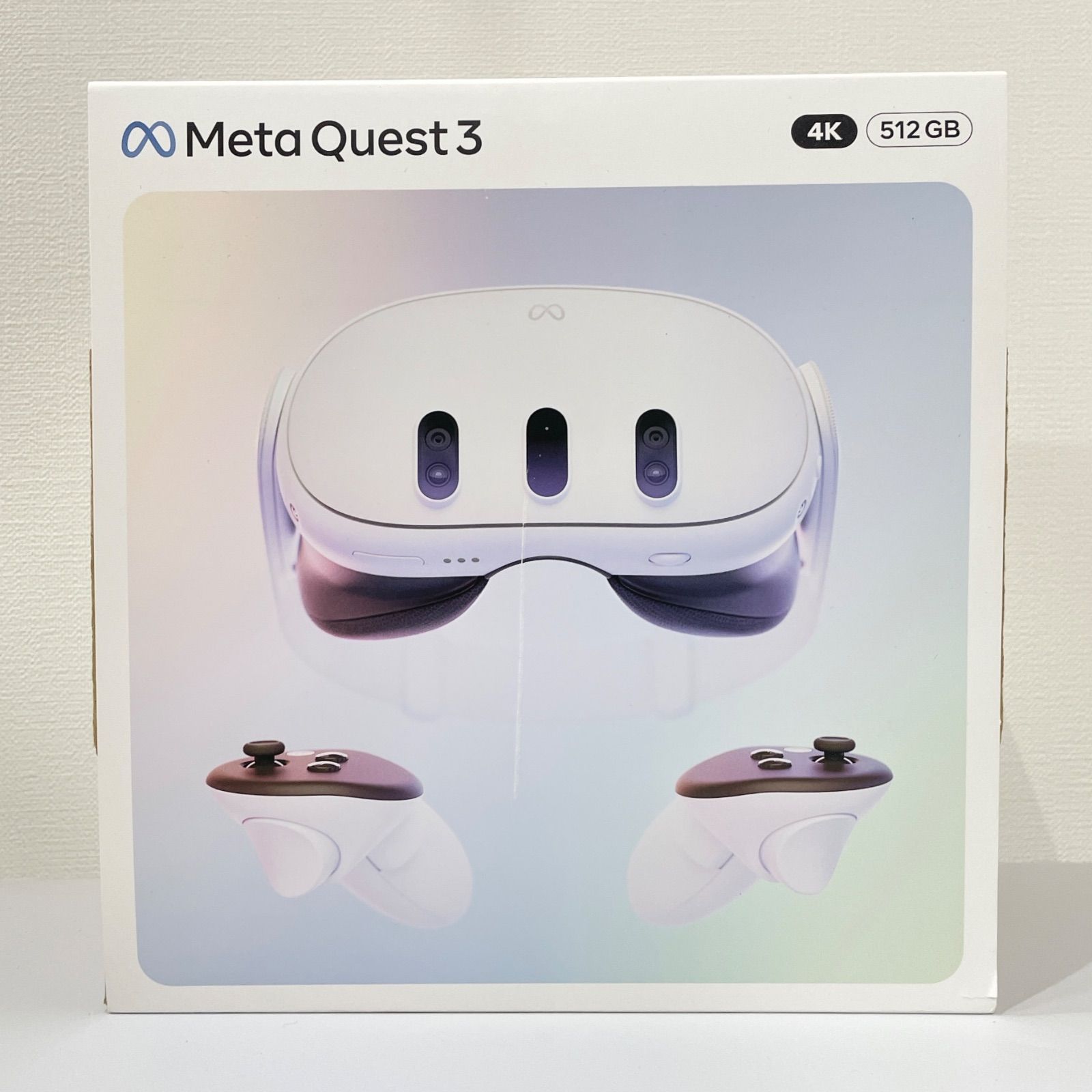美品】Meta Quest 3 4k 512GB VR MR オールインワン ヘッドセット【A 