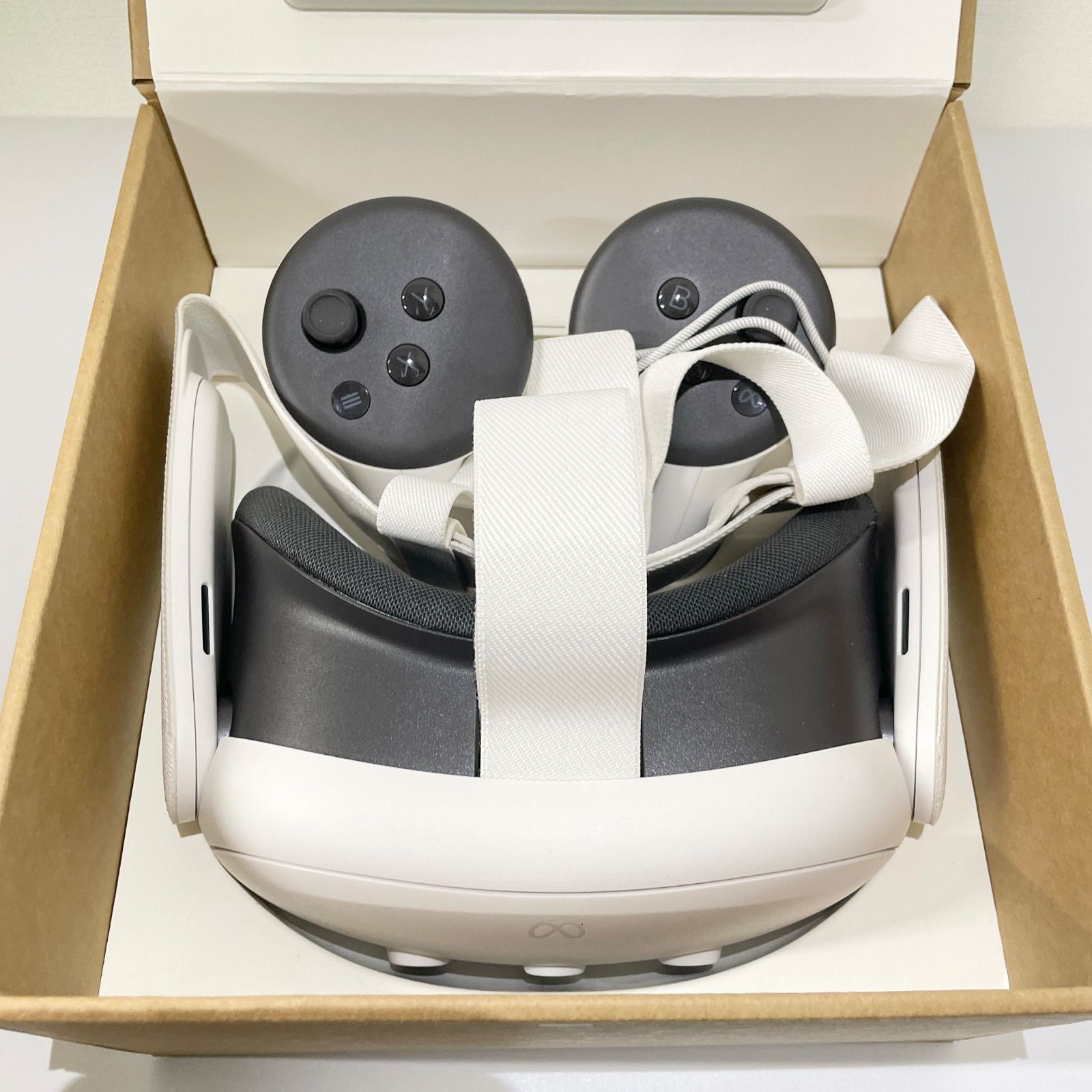 美品】Meta Quest 3 4k 512GB VR MR オールインワン ヘッドセット【A