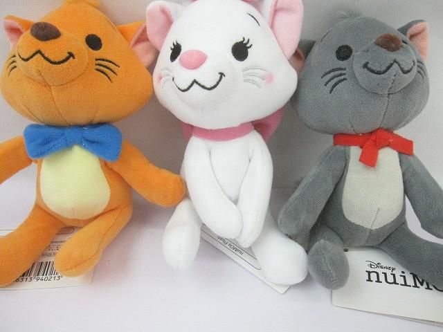 ぬいもーず　おしゃれキャット　マリー　トゥルーズ　ベルリオーズ 優良品 ディズニー おしゃれキャット マリー ベルリオーズ トゥルーズ
