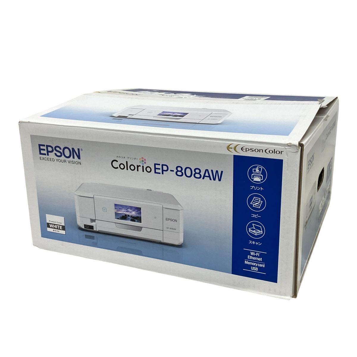 EPSON エプソン EP-808AW インクジェットプリンター 複合機 家電