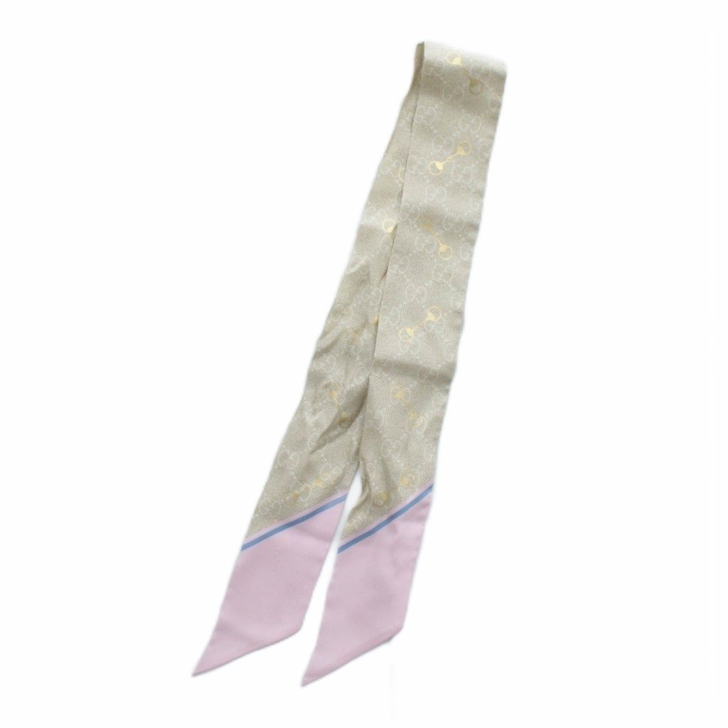 新品 グッチ CGロゴホースビットシルクスカーフ GUCCI グッチ スカーフ