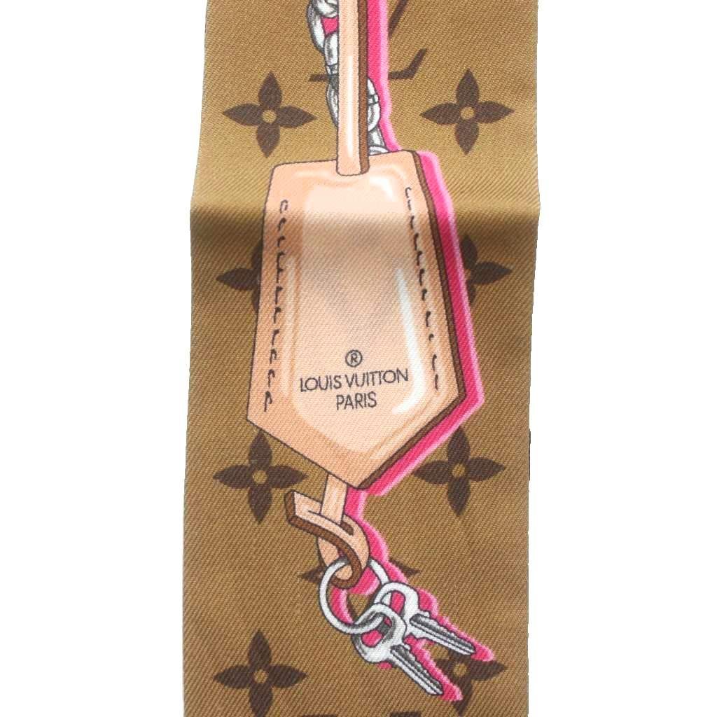 ルイヴィトン LOUIS VUITTON バンドーBB アルティメット スカーフ 絹