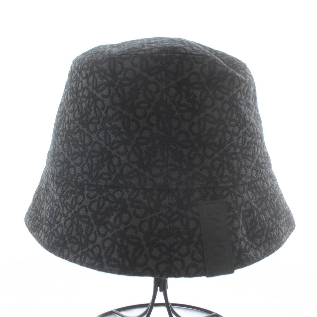ロエベ LOEWE 帽子 バケットハット バケハ リバーシブル ジャガード