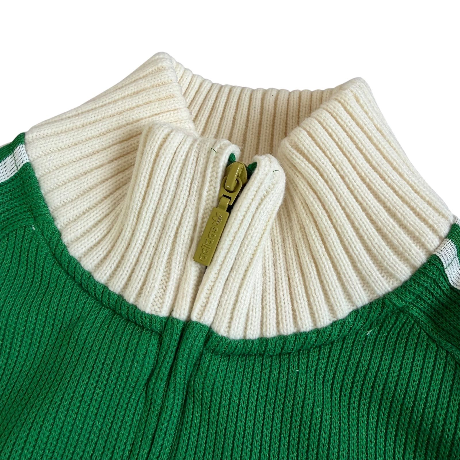 adidas アディダス 常田大希着 ニットブルゾン M グリーン ジャケット adidas アディダス 常田大希着 ニットブルゾン M グリーン ジャケット