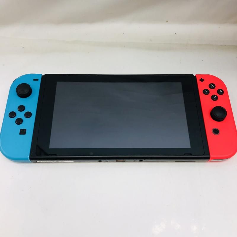 本体S ｼﾞｬﾝｸ Switch本体一式 青 赤 動作未保証 22