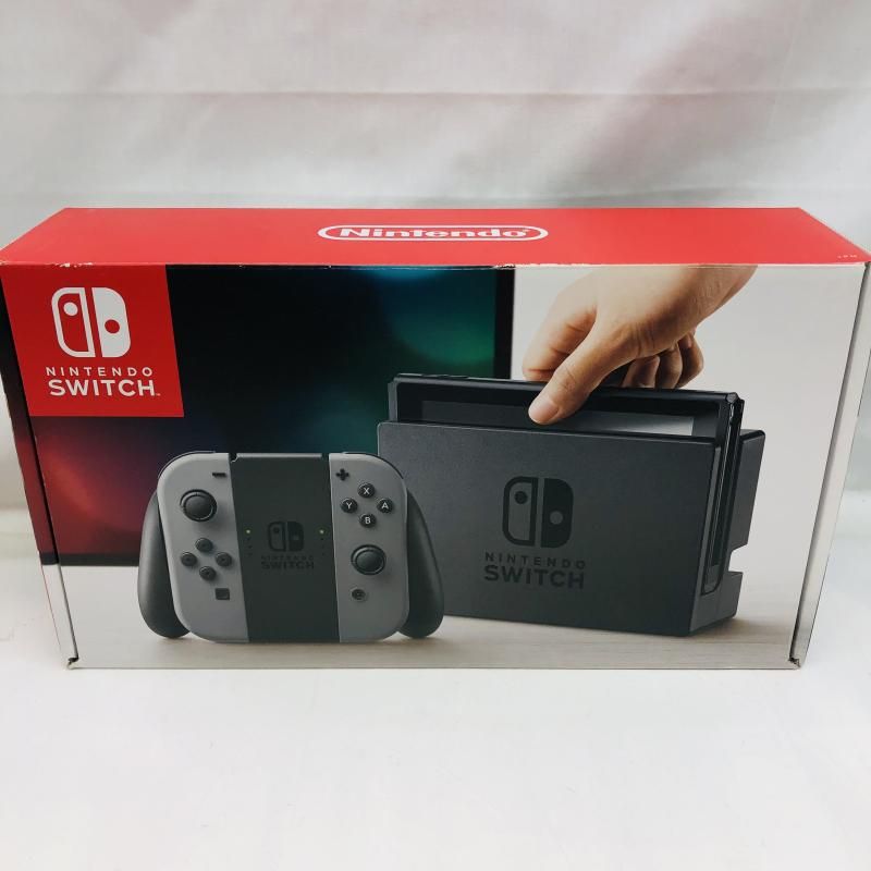 Nintendo Switch 本体 グレー ジャンク 中古】本体S）ｼﾞｬﾝｸ)Switch本体一式 ｸﾞﾚｰ 動作未保証[22][240022203546
