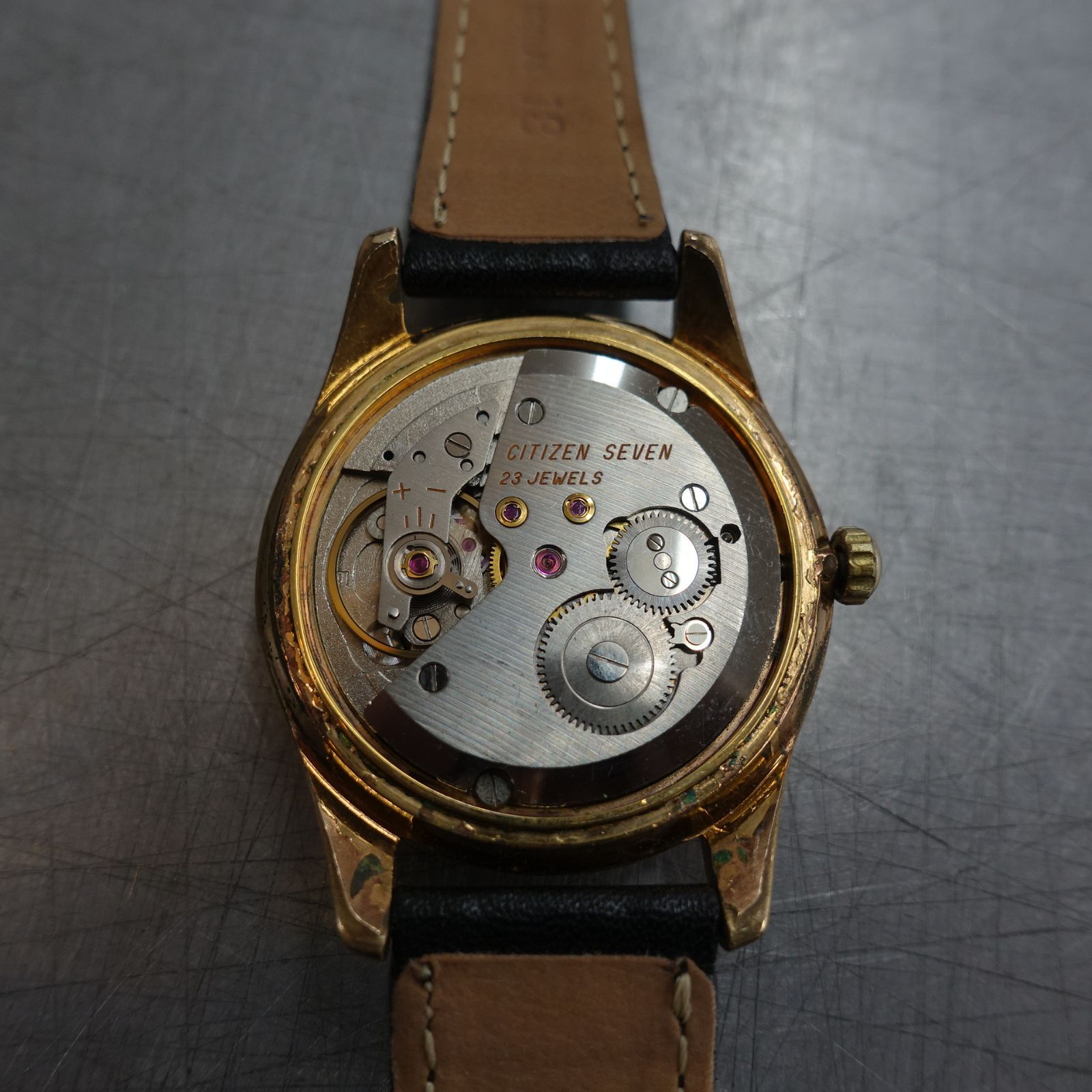 CITIZEN Young Seven シチズン ヤングセブン 23石 1965年製 手巻き時計 