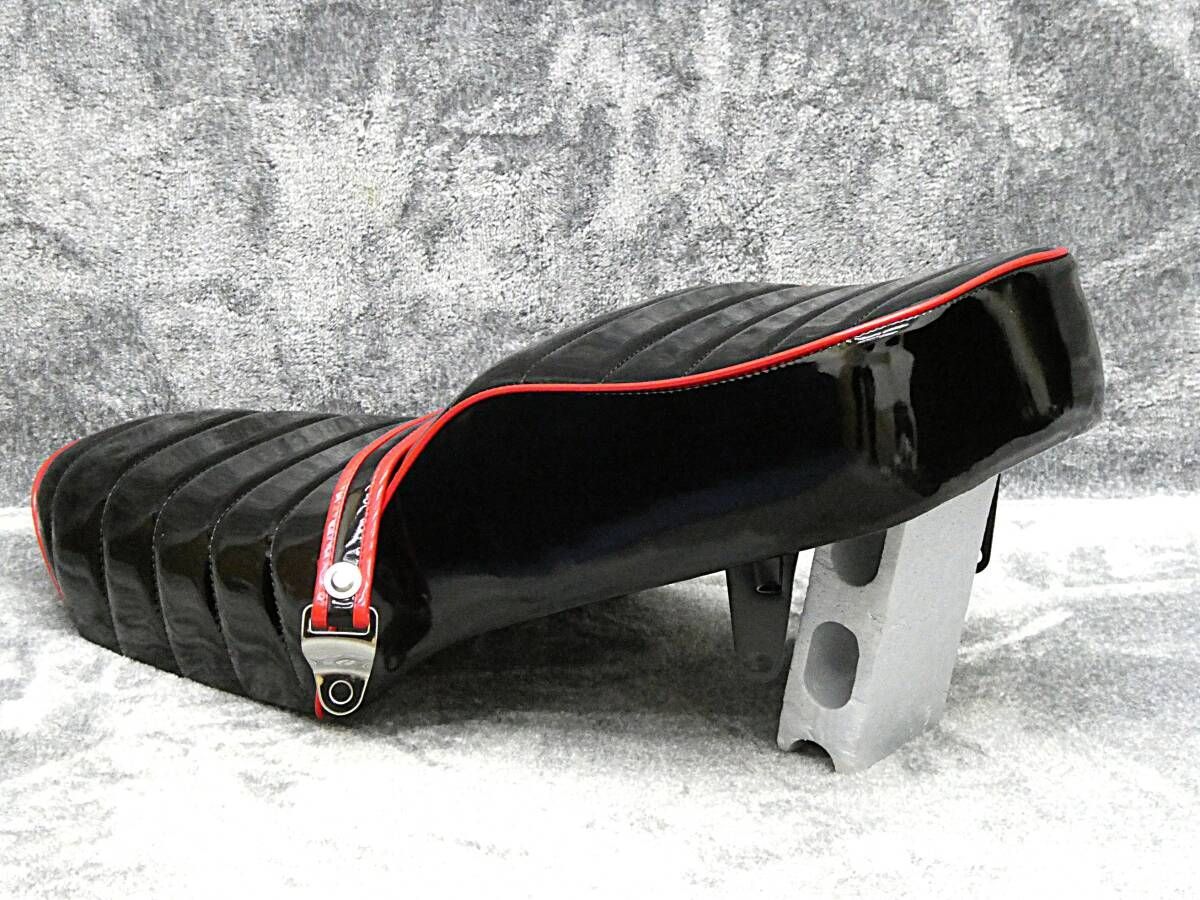 GN125用 黒 あんこ抜きダックロールシート　ほぼ新品　ボルティ 楽天市場】GN125 黒皮 タックロールシート : カスタムパーツ DJ