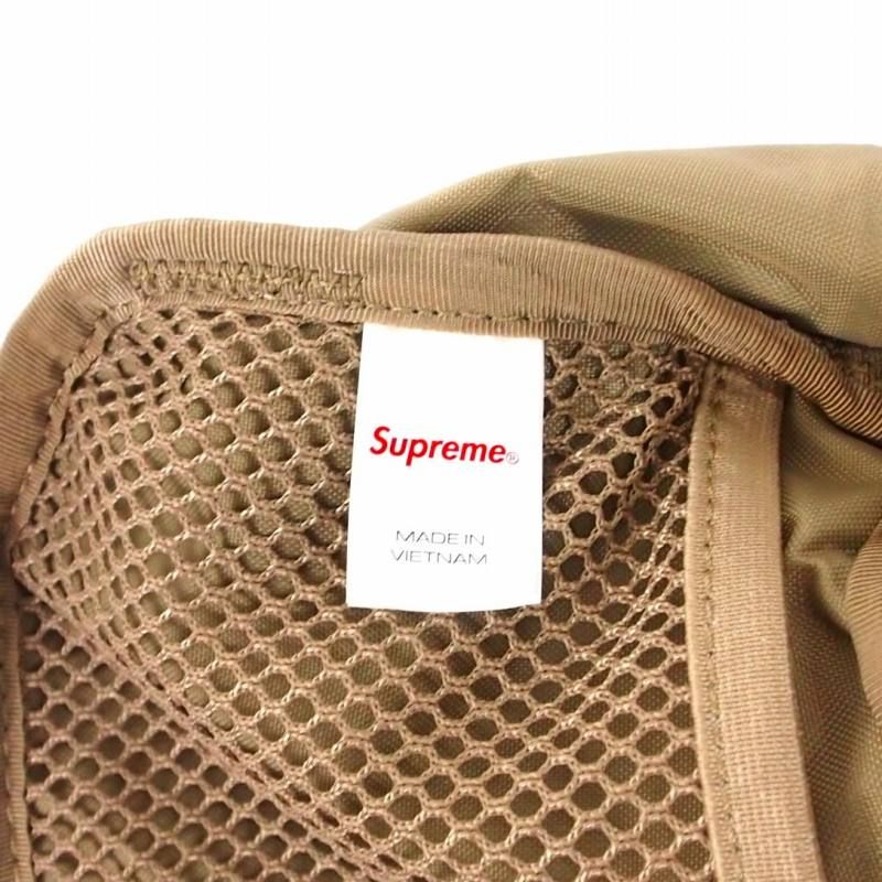シュプリーム SUPREME 24FW Waist Bag Tan Raindrop ウエストバッグ