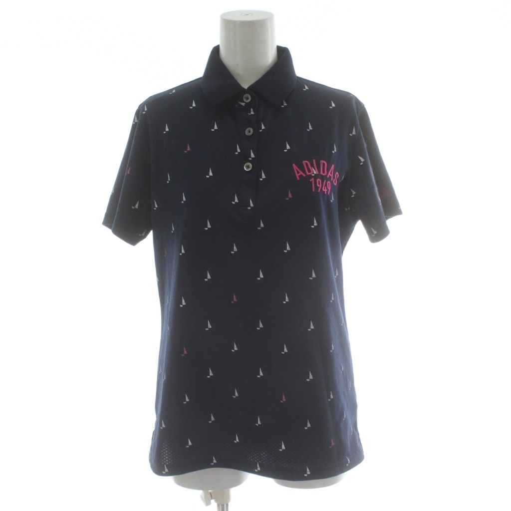 adidas × sporty & rich ネイビー ポロシャツ 半袖 adidas × sporty & rich ネイビー ポロシャツ 半袖 adidas × sporty