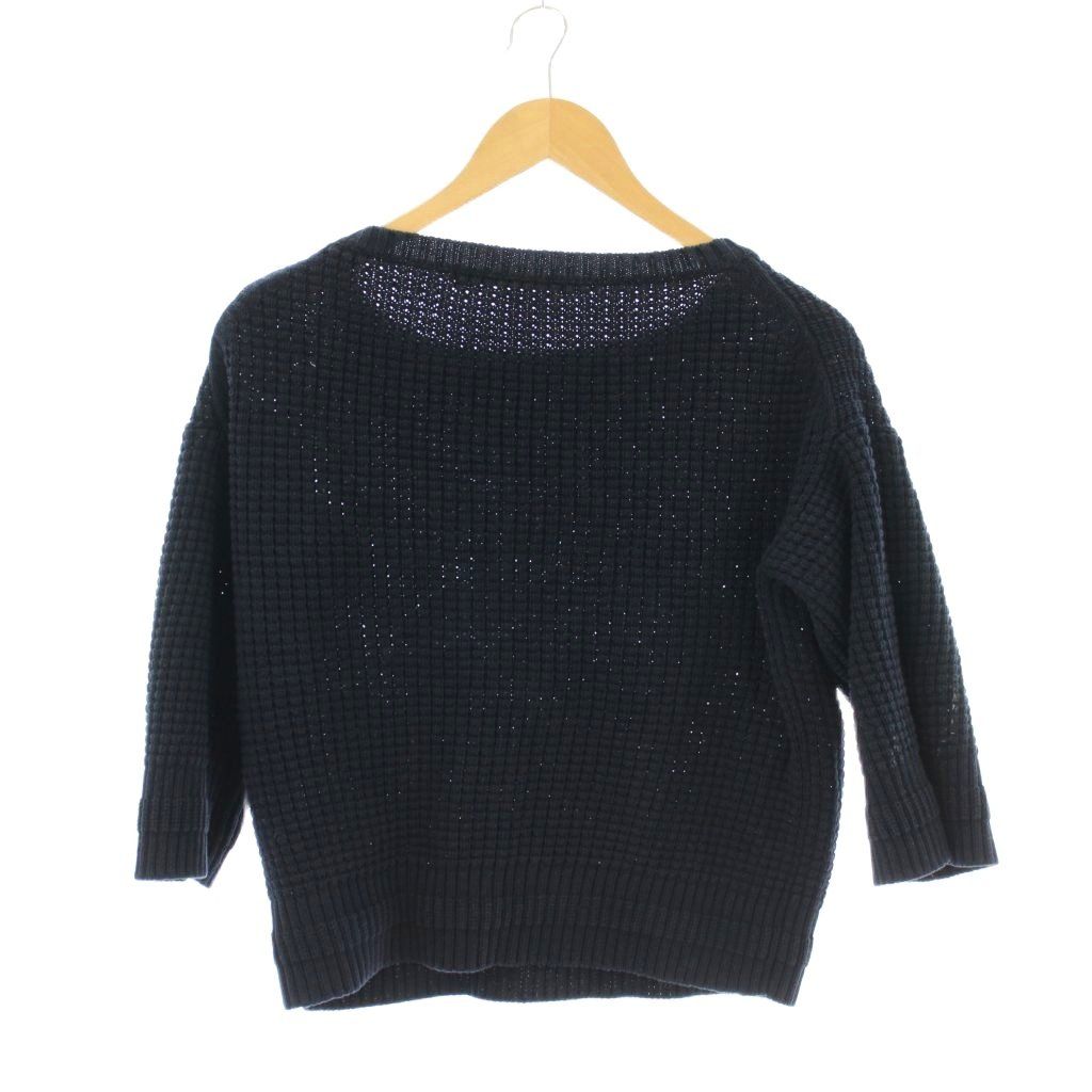 GALERIE VIE ブラック セーター S ギャルリーヴィー GALERIE VIE トゥモローランド セーター ニット 七分