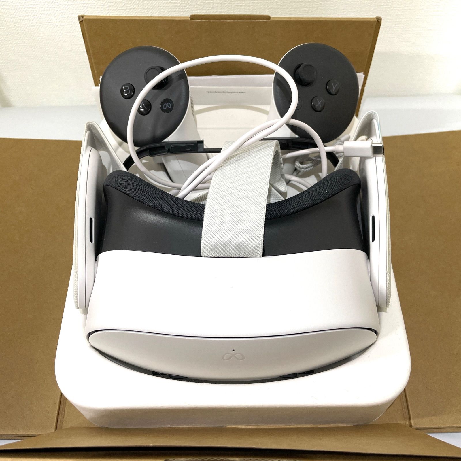 美品】Meta Quest 3S 128GB VR MR オールインワン ヘッドセット【A