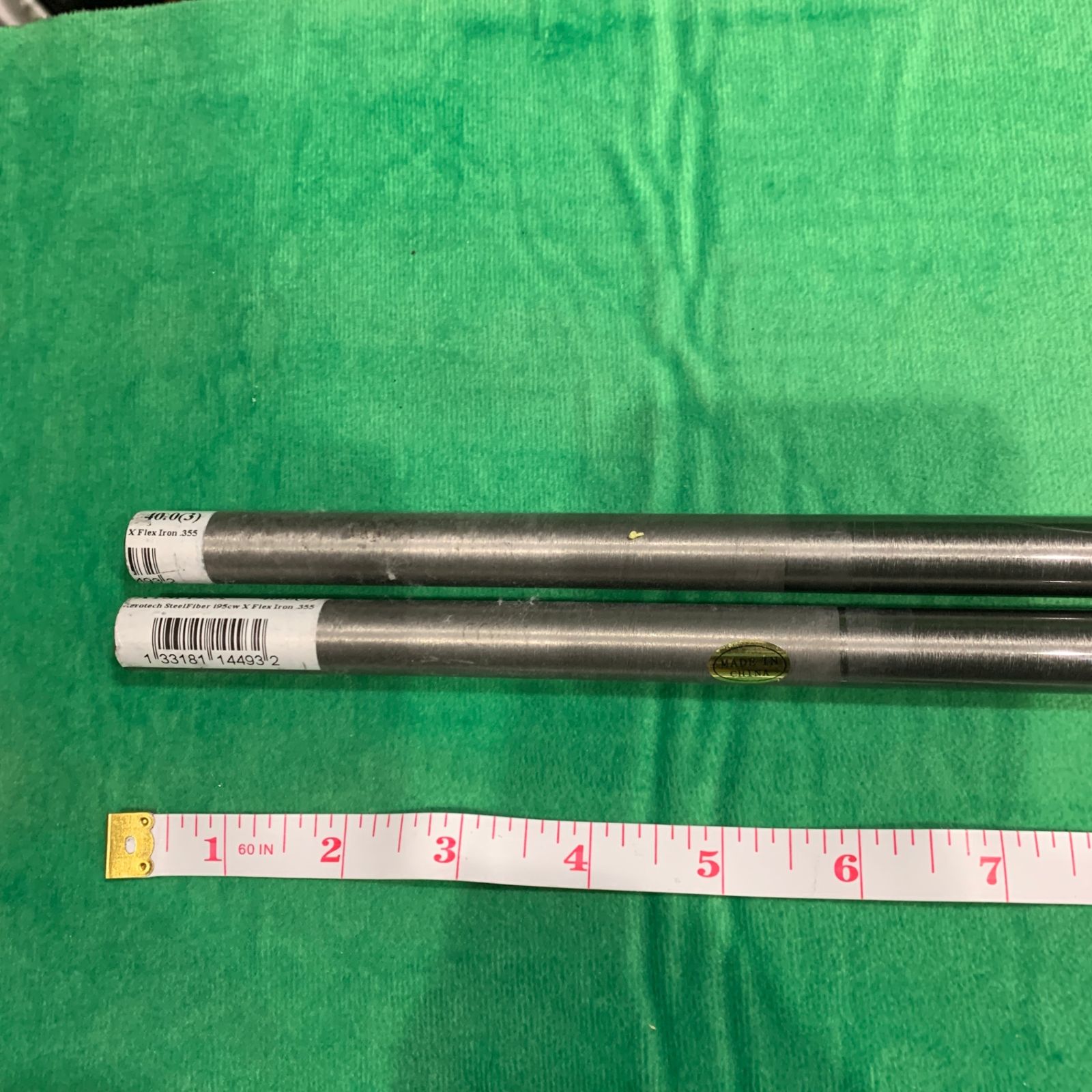 スチールファイバー i95 アイアンシャフトセット - メルカリ