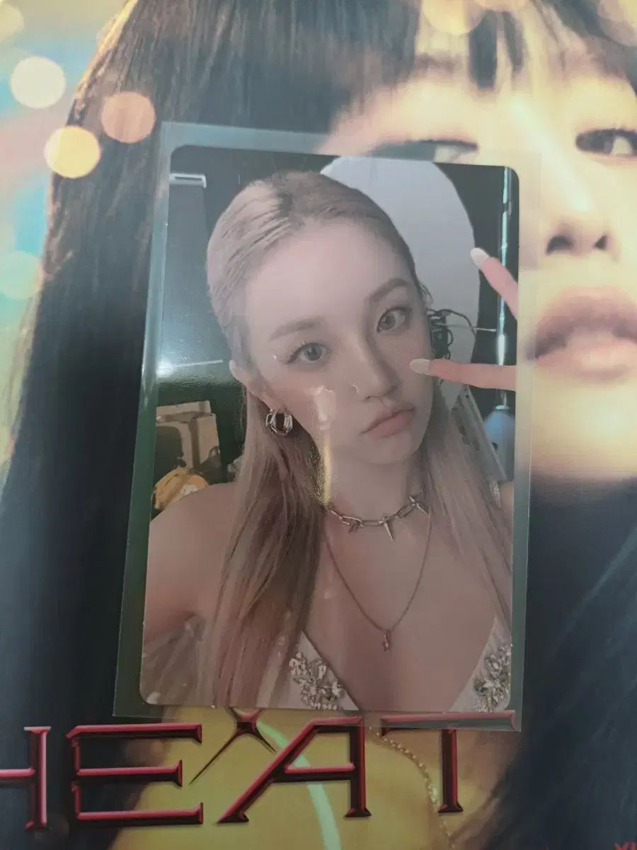 G)I-DLE I feel アルバム Heat ミンニバージョン (+追加トレカ 2枚+