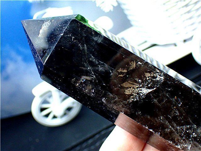 AAA級【魔除け】◆天然モリオン黒水晶原石 B88C6/211C01B 開運 モリオン 黒水晶 原石 魔除け パワーストーン 天然石 置物 信頼