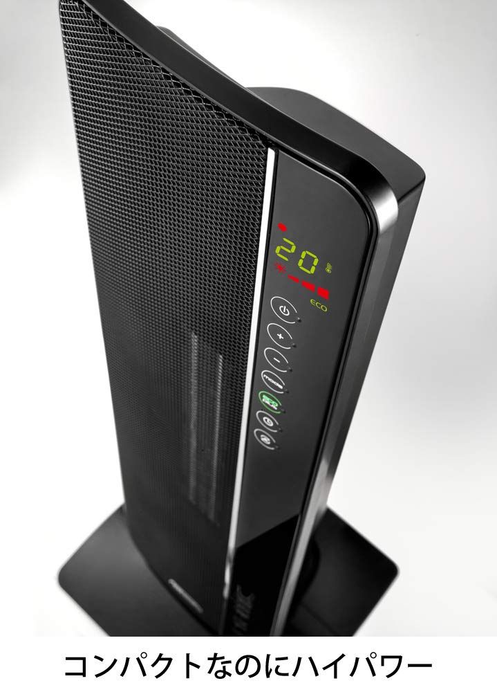 新品 デロンギ(DeLonghi) セラミック タワー ファンヒーター 首ふり