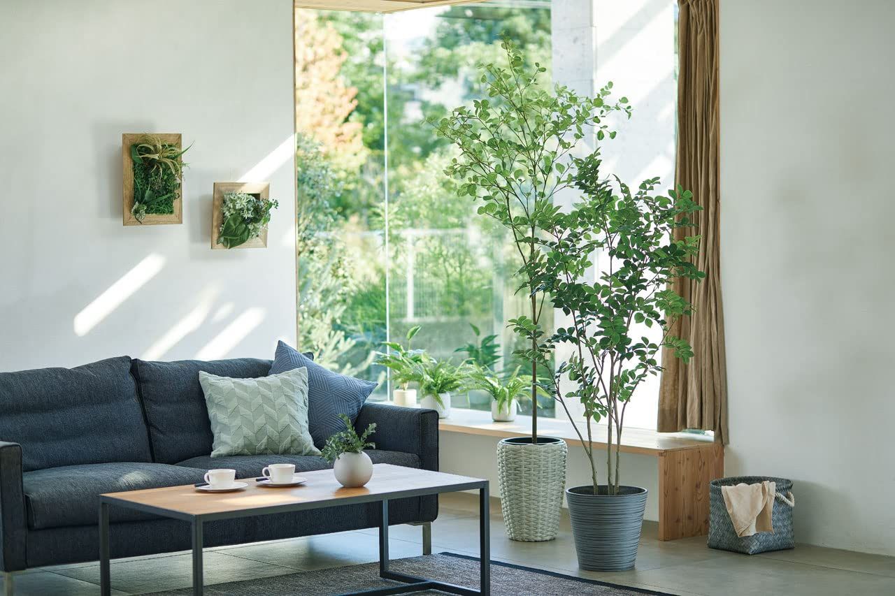 新品 東京堂 造花 MAGIQ ドウダンツツジ枝 特大 グリーン L210×W100cm