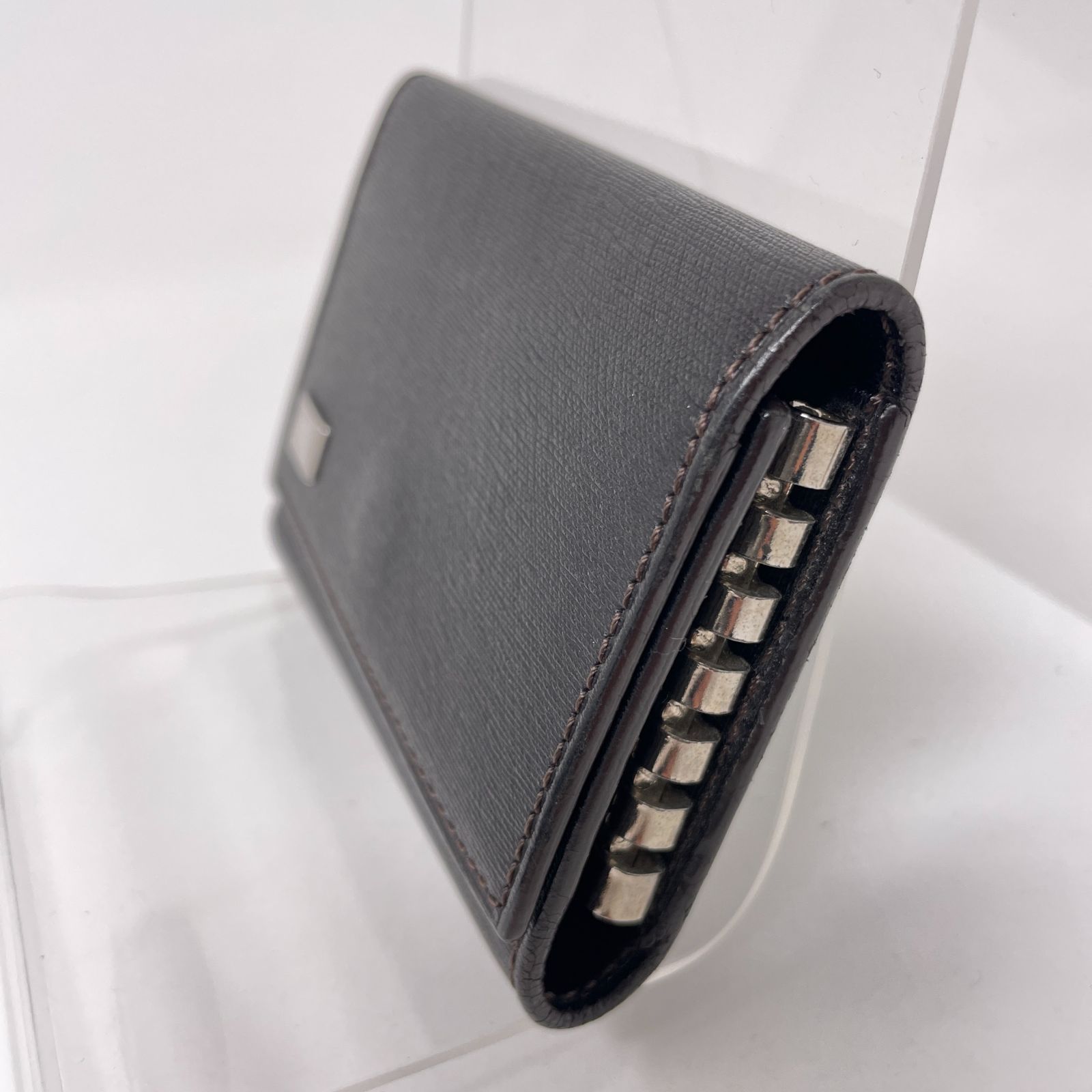 ダンヒル（Dunhill）レザー 6連 キーケース ブラック - メルカリ