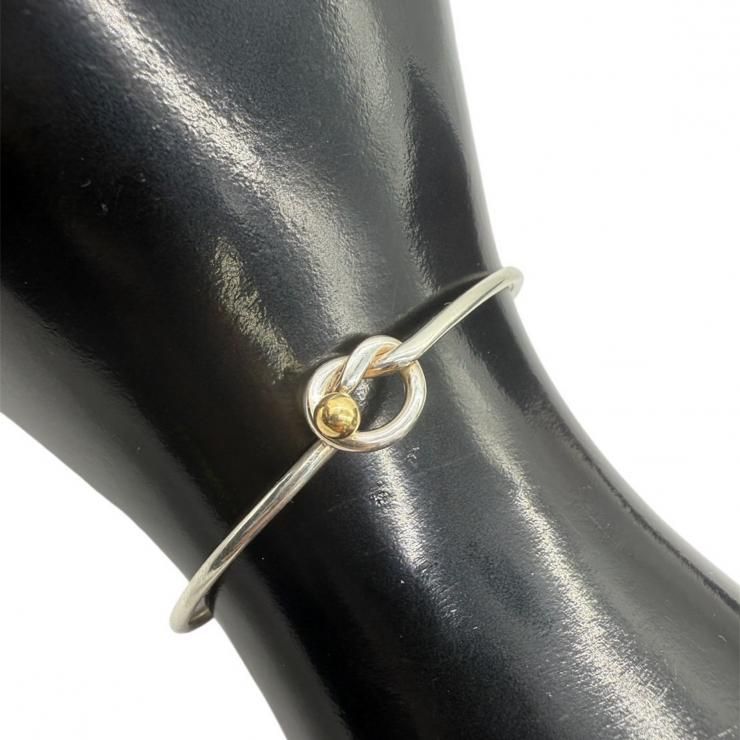 TIFFANY＆CO．ティファニー ラブノット ブレスレット バングル