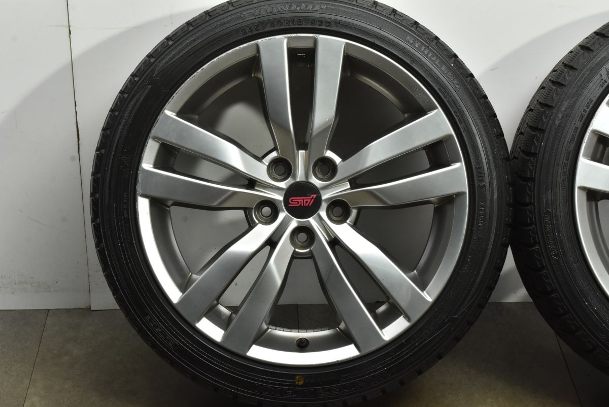 エンケイ】スバル GVF インプレッサ WRX STI 純正 18in 8.5J +55