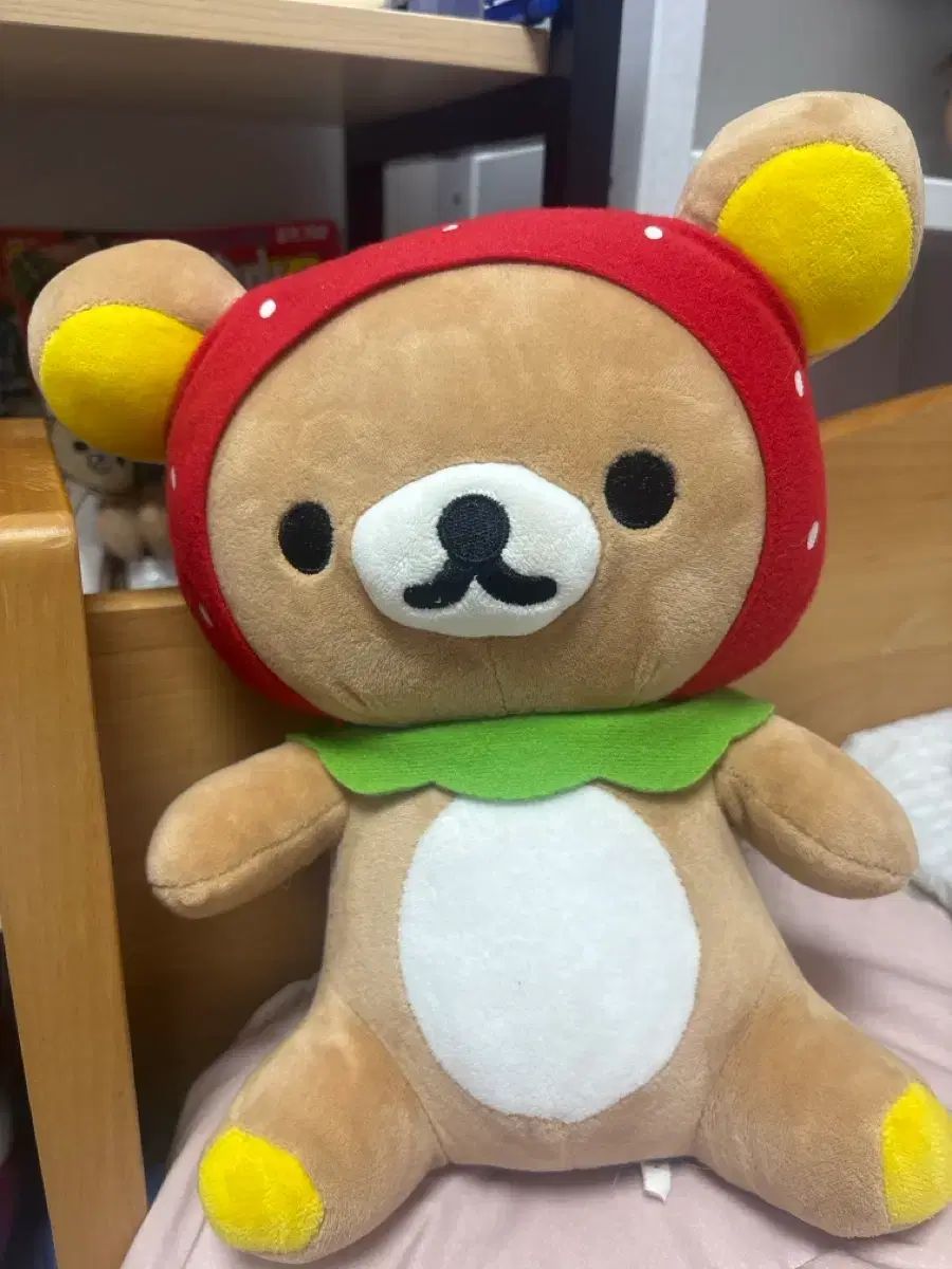 The First )いちご リラックマ ぬいぐるみ 中型