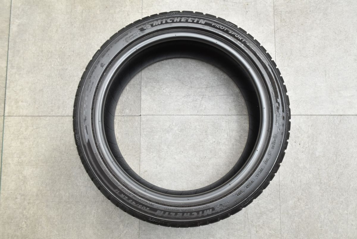2025年製 バリ溝】ミシュラン パイロットスポーツ5 205/45R17 4本 