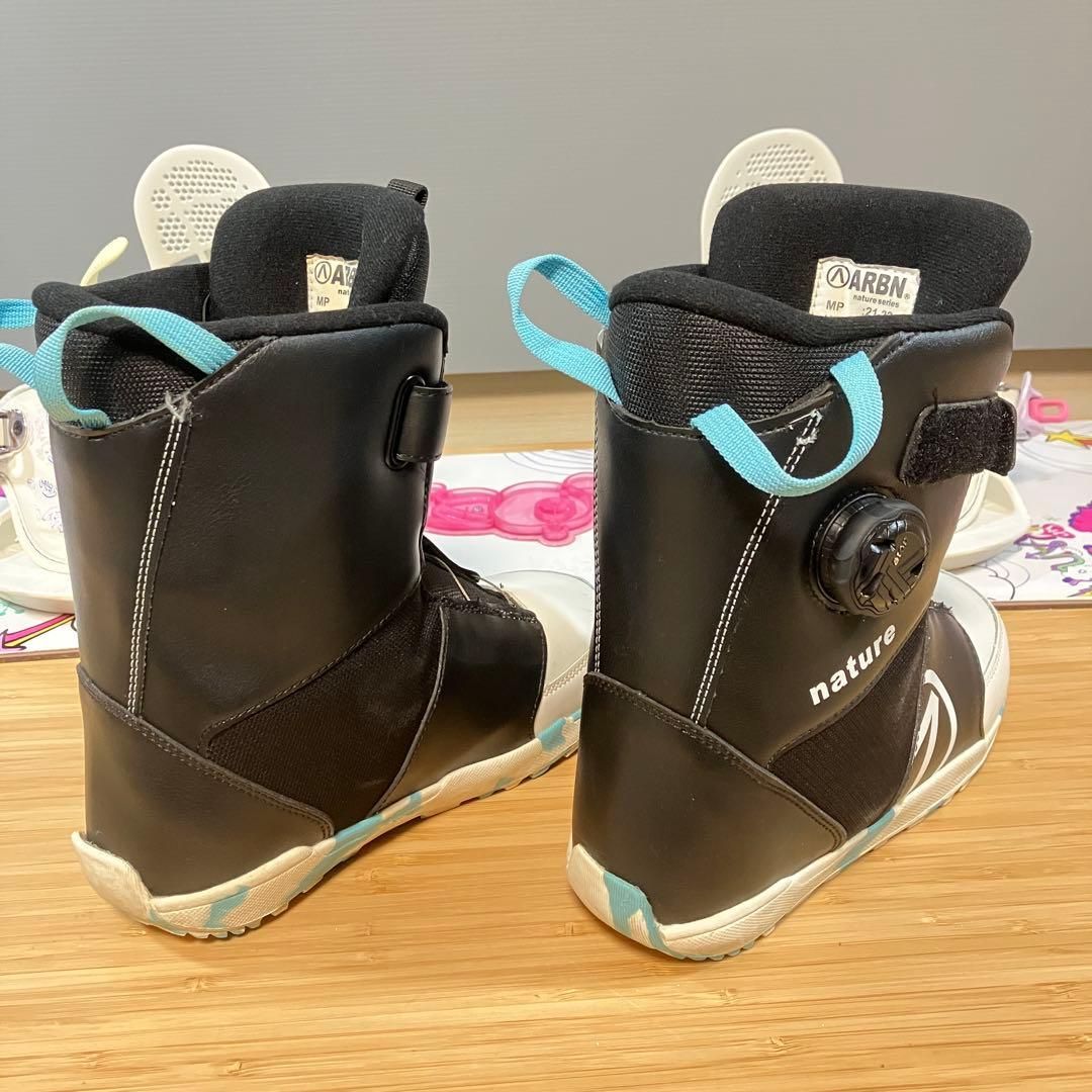 K2 キッズ スノーボード ビンディング 3点セット 120cm ブーツ22cm